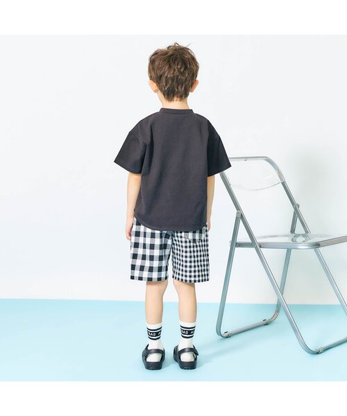 apres les cours（アプレレクール）の「ALCロゴTシャツ（Tシャツ/カットソー・キッズ・サックスブルー/オフホワイト/ブラック/ピンク・120/110/100/90/80/130）」の17枚目の写真