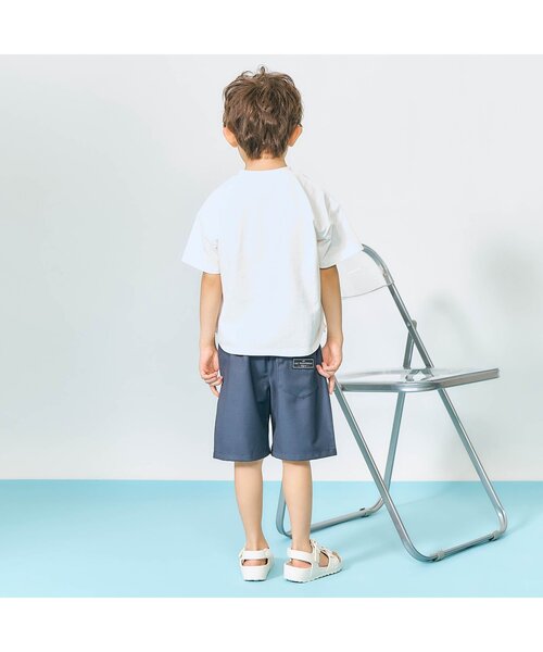 apres les cours（アプレレクール）の「ALCロゴTシャツ（Tシャツ/カットソー・キッズ・サックスブルー/オフホワイト/ブラック/ピンク・120/110/100/90/80/130）」の19枚目の写真