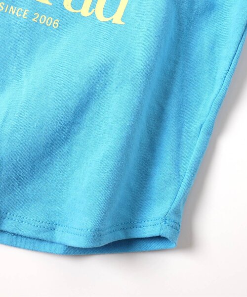 apres les cours(アプレレクール)の「ALCロゴTシャツ(Tシャツ/カットソー・キッズ・サックスブルー/オフホワイト/ブラック/ピンク・120/110/100/90/80/130)」の12枚目の写真