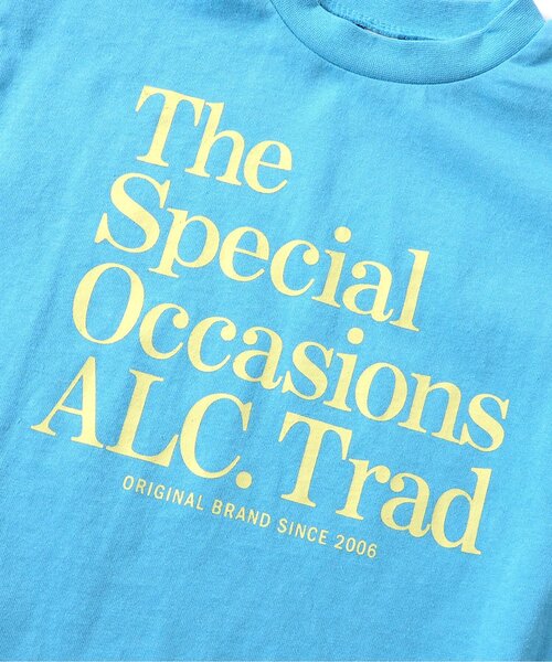 apres les cours（アプレレクール）の「ALCロゴTシャツ（Tシャツ/カットソー・キッズ・サックスブルー/オフホワイト/ブラック/ピンク・120/110/100/90/80/130）」の14枚目の写真