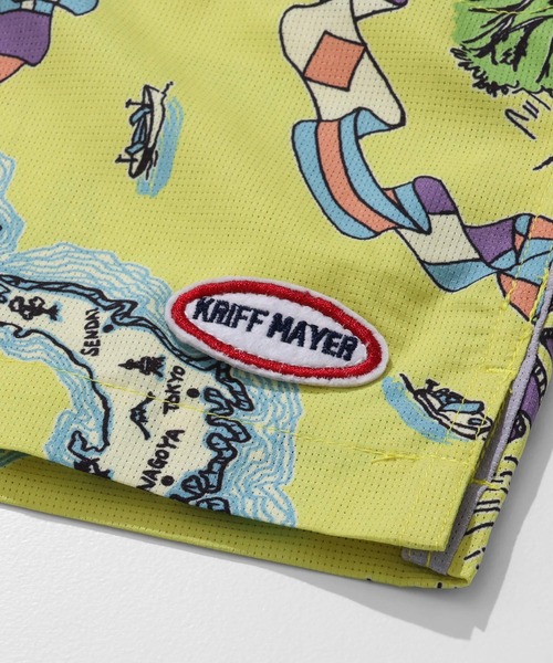 448【新品】KRIFF MAYER かるさらエアー総柄プリントセットアップ４Ｌ 448【新品】KRIFF MAYER かるさらエアー総柄プリント