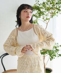 Christian Dior アイボリー ホワイト　カーディガン ホワイト（白）系 Dior(ディオール) カーディガン(レディース