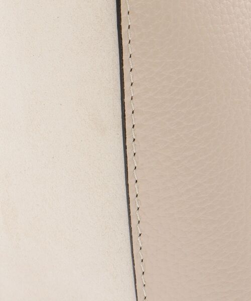 le.coeur blanc（ルクールブラン）の「MILLELA FIRENZE 2WAYバケツバッグ（ショルダーバッグ・レディース・ベージュ/オフホワイト/ブラック/カーキオリーブ・FREE）」の6枚目の写真
