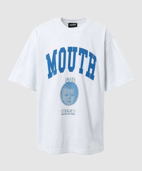 NISHIMOTO IS THE MOUTH(ニシモト イズ ザ マウス)の「S/S TEE(Tシャツ/カットソー・メンズ・ブラック/ホワイト・XL/L/M)」の1枚目の写真