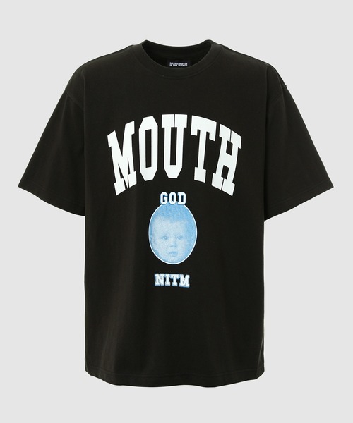 NISHIMOTO IS THE MOUTH(ニシモト イズ ザ マウス)の「S/S TEE(Tシャツ/カットソー・メンズ・ブラック/ホワイト・XL/L/M)」の2枚目の写真