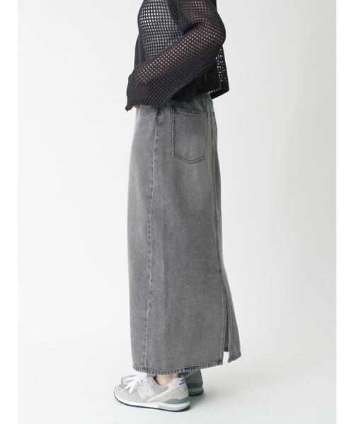 sm2rhythm（サマンサモスモスリズム）の「デニムロングスカート（スカート・レディース・ブルー/グレー・L/M）」の20枚目の写真