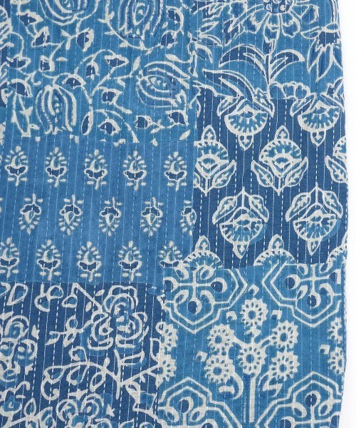 チチカカ（チチカカ）の「サシコ風パッチプリントスカート（スカート・レディース・ブルー/レッド/マスタード・FREE）」の16枚目の写真