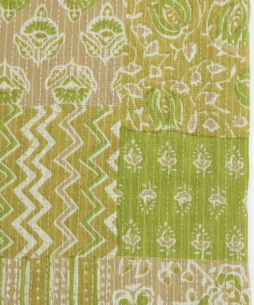 チチカカ（チチカカ）の「サシコ風パッチプリントスカート（スカート・レディース・ブルー/レッド/マスタード・FREE）」の17枚目の写真