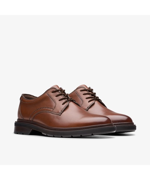 Clarks クラークス Tri Nia 本革 ドレスシューズ バーガンディ