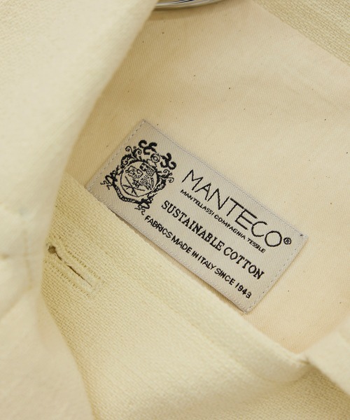ROPE'（ロペ）の「MANTECO(マンテコ) コットンライトショートトレンチコート（トレンチコート・レディース・オフホワイト・FREE）」の4枚目の写真