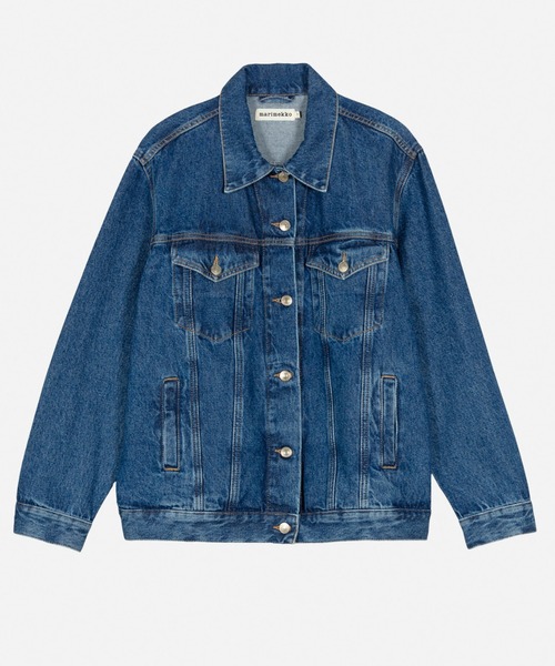 Maridenim Murros Unikko Jeans jacket | Marimekko