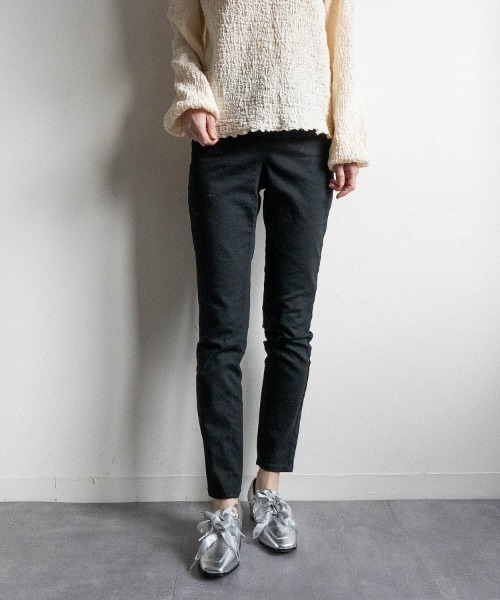 Fabby fabby（ファビィーファビィー）の「スクエアサテンリボンシューズ（ローファー・レディース・ブラック/シルバー/ブラウン系その他/ブラック系その他・SMALL/MEDIUM/LARGE）」の17枚目の写真