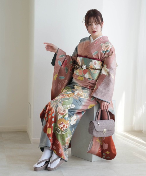 草履バッグ ジャガード 厚底草履 3枚芯 日本製（和装小物