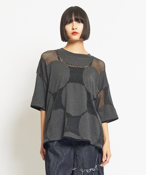 gomme（ゴム）の「3ドットJQ ドッキングT（Tシャツ/カットソー