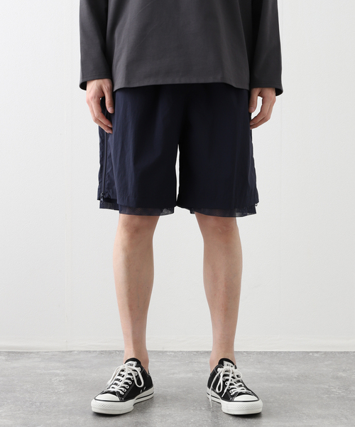 is-ness（イズネス）の「【is-ness / イズネス】TECHNICAL VENTILATION SHORTS 25SS_39 _1006SS SHORTS（その他パンツ・メンズ・ネイビー/ブラック・LARGE/MEDIUM）」の9枚目の写真