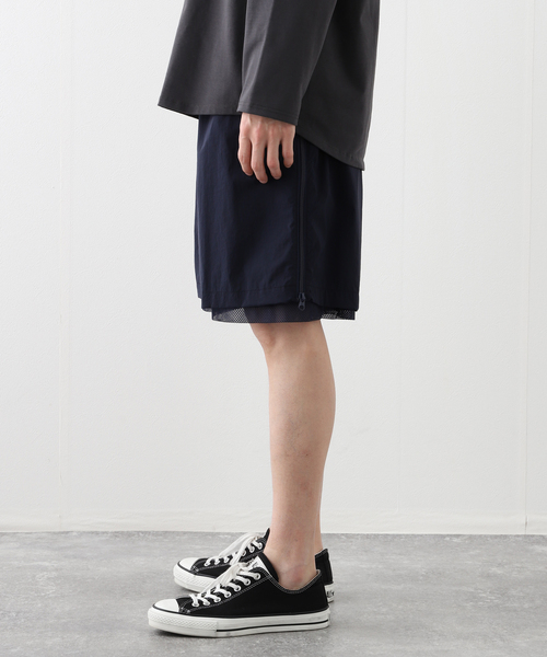 is-ness（イズネス）の「【is-ness / イズネス】TECHNICAL VENTILATION SHORTS 25SS_39 _1006SS SHORTS（その他パンツ・メンズ・ネイビー/ブラック・LARGE/MEDIUM）」の10枚目の写真