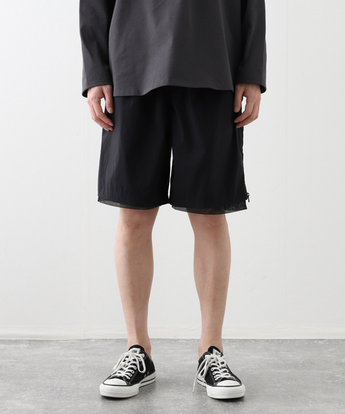 is-ness（イズネス）の「【is-ness / イズネス】TECHNICAL VENTILATION SHORTS 25SS_39 _1006SS SHORTS（その他パンツ・メンズ・ネイビー/ブラック・LARGE/MEDIUM）」の12枚目の写真