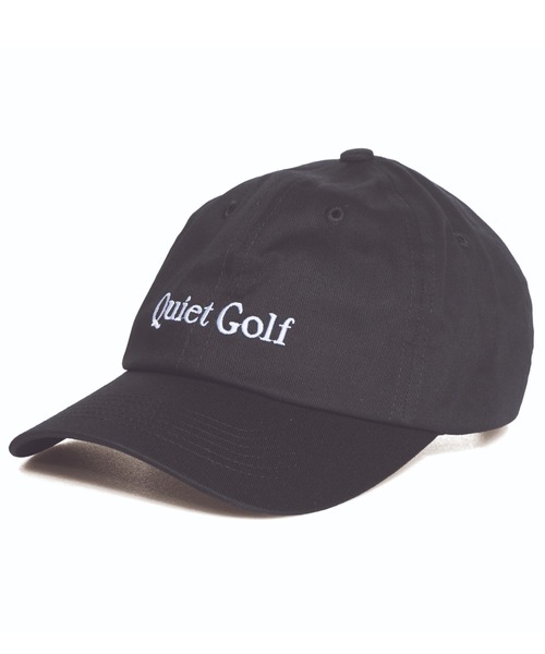 セール】《QUIET GOLF》QG EMBRO CAP（キャップ）｜BENCH AT THE