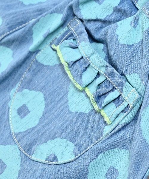 MARKEY'S（マーキーズ）の「はなはなデニムフリルキュロットパンツ（デニムパンツ・キッズ・ブルー/ライトブルー・80/90/100/110/120/130/140/150）」の22枚目の写真
