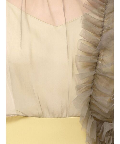 LAGUNAMOON（ラグナムーン）の「【WEB限定】LADYチュールドッキングコンビネゾン（パンツドレス・レディース・ブラック/その他1/チャコールグレー/イエロー・X-SMALL/LARGE/SMALL/MEDIUM）」の15枚目の写真