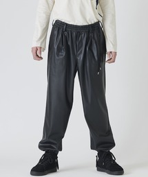 DIET BUTCHER/ダイエットブッチャー Faux leather jogger pants ジョガーパンツ