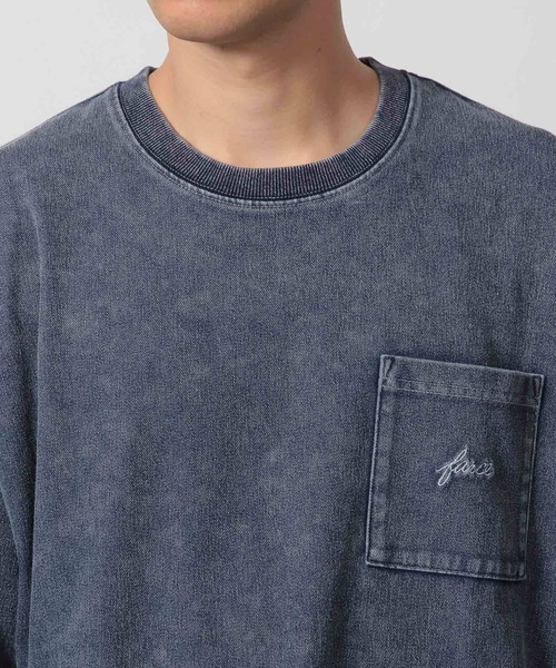 LAKOLE(ラコレ)の「デニムライク刺繍T / 324581(Tシャツ/カットソー・メンズ・ブルー/ブラック/その他9/インディゴブルー・MEDIUM/LARGE/X-LARGE)」の16枚目の写真