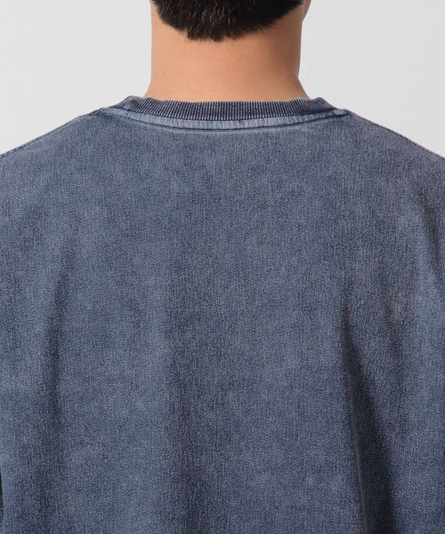 LAKOLE(ラコレ)の「デニムライク刺繍T / 324581(Tシャツ/カットソー・メンズ・ブルー/ブラック/その他9/インディゴブルー・MEDIUM/LARGE/X-LARGE)」の20枚目の写真