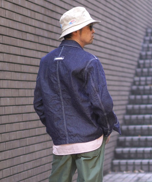 4パッチカバーオール11oz（デニムジャケット）｜BROOKLYN OVERALL