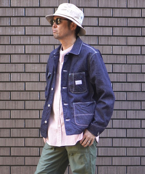 4パッチカバーオール11oz（デニムジャケット）｜BROOKLYN OVERALL