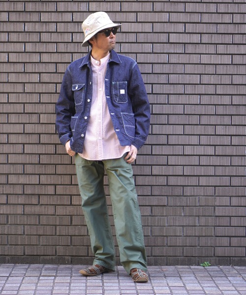 4パッチカバーオール11oz（デニムジャケット）｜BROOKLYN OVERALL