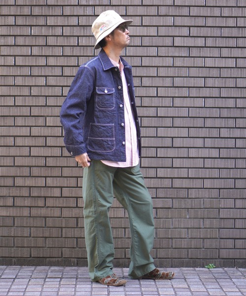 4パッチカバーオール11oz（デニムジャケット）｜BROOKLYN OVERALL