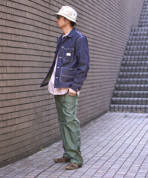 4パッチカバーオール11oz（デニムジャケット）｜BROOKLYN OVERALL