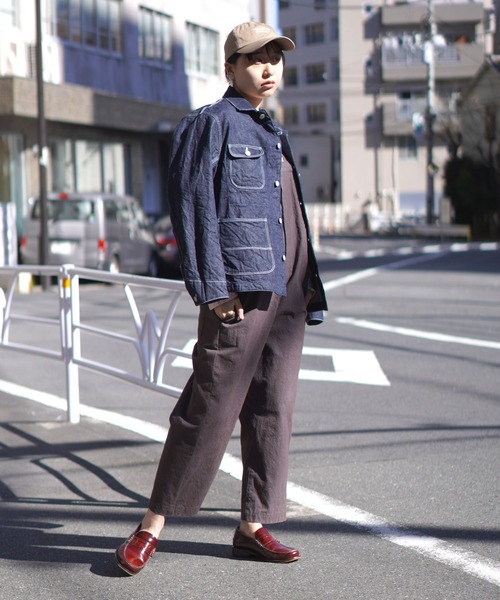 4パッチカバーオール11oz（デニムジャケット）｜BROOKLYN OVERALL