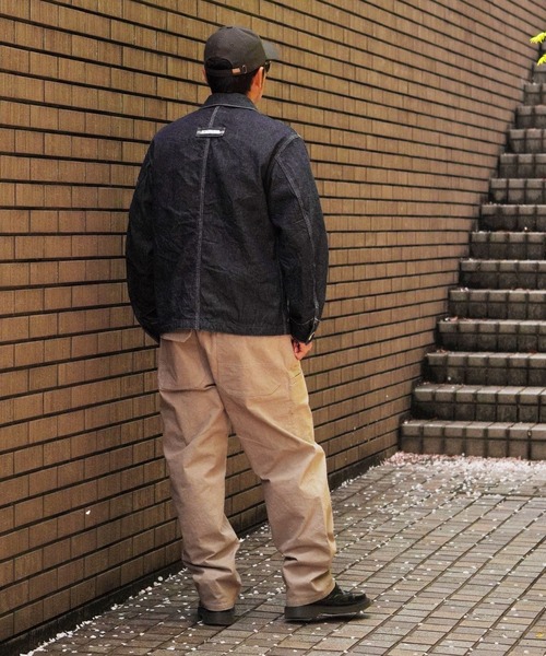 セール】4パッチカバーオール11oz（デニムジャケット）｜BROOKLYN