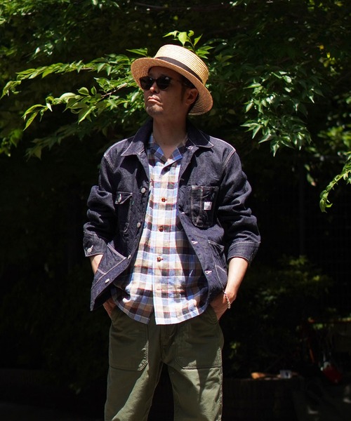 BROOKLYN OVERALL 4パッチカバーオール　美品 セール】4パッチカバーオール11oz（デニムジャケット）｜BROOKLYN