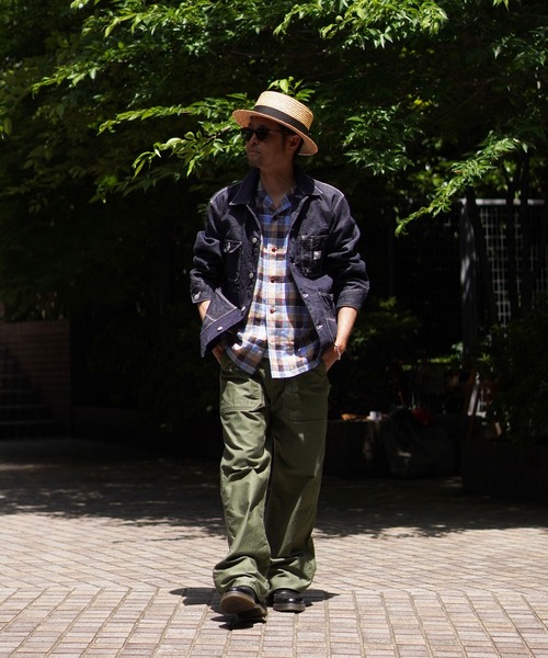 セール】4パッチカバーオール11oz（デニムジャケット）｜BROOKLYN