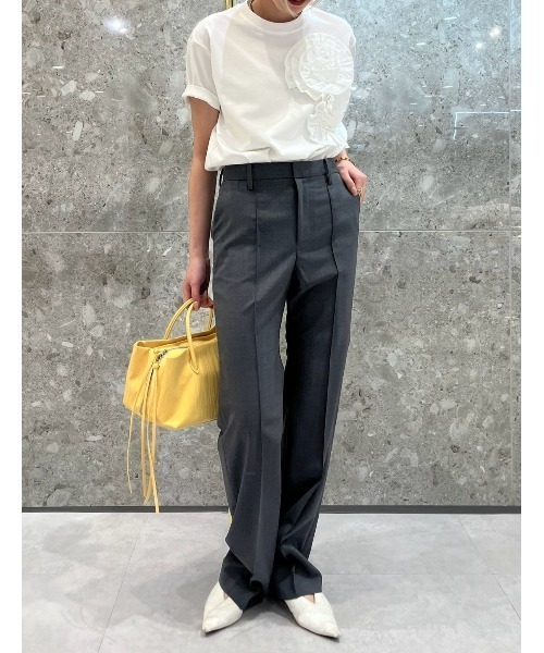 LE CIEL BLEU（ルシェルブルー）の「ストレートトラウザー / Straight Trousers（その他パンツ・レディース・ブルー/ブラック/グレー・34/36/38）」の15枚目の写真