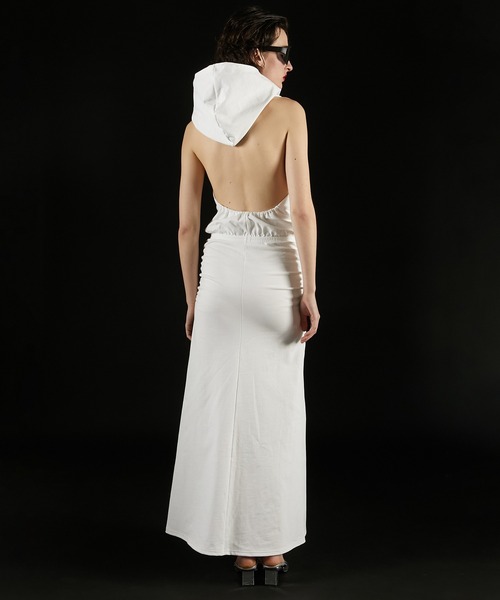 ドレープフーディワンピース / Draped Hoodie Dress（ワンピース