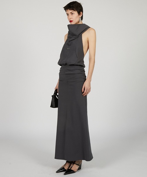 PRANK PROJECT ドレープフーディワンピース ドレープフーディワンピース / Draped Hoodie Dress（ワンピース
