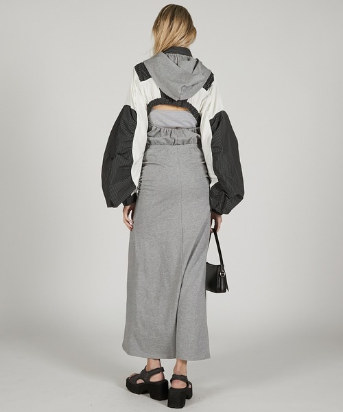 PRANK PROJECT ドレープフーディワンピース ドレープフーディワンピース / Draped Hoodie Dress（ワンピース