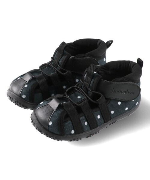 BRANSHES（ブランシェス）の「水抜きソールサンダル（サンダル・キッズ・カラフル/ブラック/ラベンダー/オレンジ・17.0cm/15.0cm/19.0cm/16.0cm/20.0cm/21.0cm/18.0cm）」の4枚目の写真