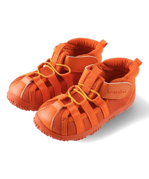 BRANSHES（ブランシェス）の「水抜きソールサンダル（サンダル・キッズ・カラフル/ブラック/ラベンダー/オレンジ・17.0cm/15.0cm/19.0cm/16.0cm/20.0cm/21.0cm/18.0cm）」の3枚目の写真