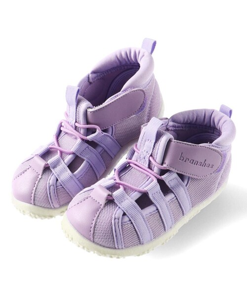 BRANSHES（ブランシェス）の「水抜きソールサンダル（サンダル・キッズ・カラフル/ブラック/ラベンダー/オレンジ・17.0cm/15.0cm/19.0cm/16.0cm/20.0cm/21.0cm/18.0cm）」の6枚目の写真