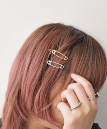 styiro（スタイロ）の「メタルピンデザイン ミニダボピンセット ゴールド×シルバー（ヘアピン）」