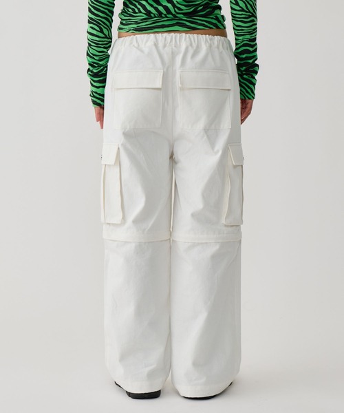 BEEDEN（ビーデン）の「2WAY WORK PT（その他パンツ・レディース・ホワイト/ネイビー/ブラウン・FREE）」の4枚目の写真