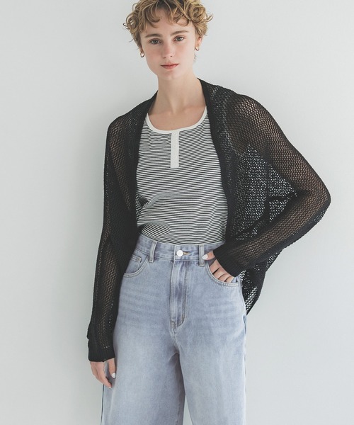 coca（coca）（コカ）の「【WEB限定セール】デニムバミューダパンツ（その他パンツ・レディース・ブルー・M/L/S）」の2枚目の写真