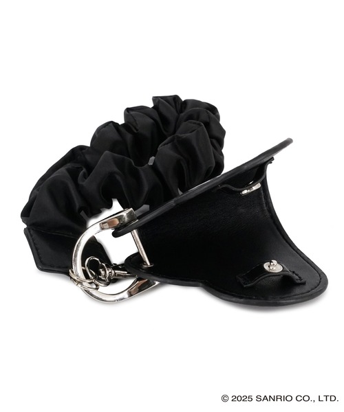 sanrio(サンリオ)の「【WEB限定商品】【当店限定】Sanrio characters(サンリオキャラクターズ) ギャザーストラップ付ハート形スマートキーケース キーホルダー チャーム / クロミ KU-463(キーケース/キーアクセサリー・レディース・ブラック・FREE)」の9枚目の写真