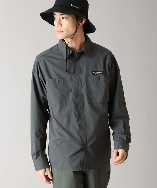 Columbia(コロンビア)の「Columbia/ グレイシャルビスタ ロングスリーブ シャツ /コロンビア(シャツ/ブラウス・メンズ・ブラック/ブラウン/ネイビー/グレー/ブルー/ホワイト/グリーン・L/XL/M/S)」の3枚目の写真