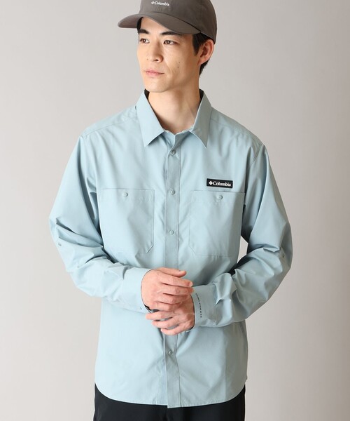 Columbia(コロンビア)の「Columbia/ グレイシャルビスタ ロングスリーブ シャツ /コロンビア(シャツ/ブラウス・メンズ・ブラック/ブラウン/ネイビー/グレー/ブルー/ホワイト/グリーン・L/XL/M/S)」の7枚目の写真