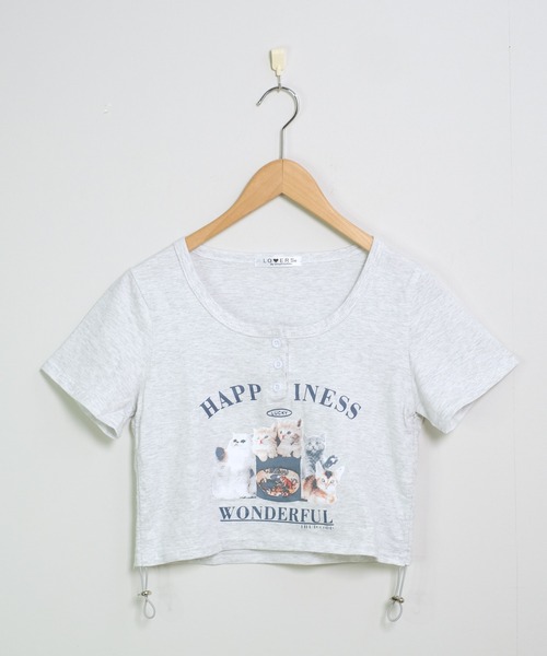 新品　超人気　SWEET SOUNDS チビTシャツ　ショート丈　Y2K SWEET SOUNDS チビTシャツ（Tシャツ/カットソー）｜HYSTERIC